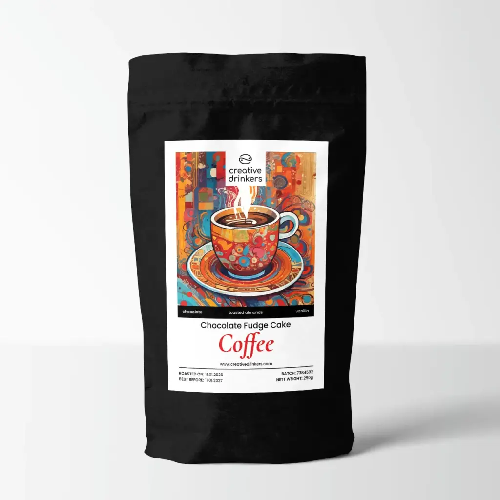 Chocolate Fudge Cake Coffee Beans