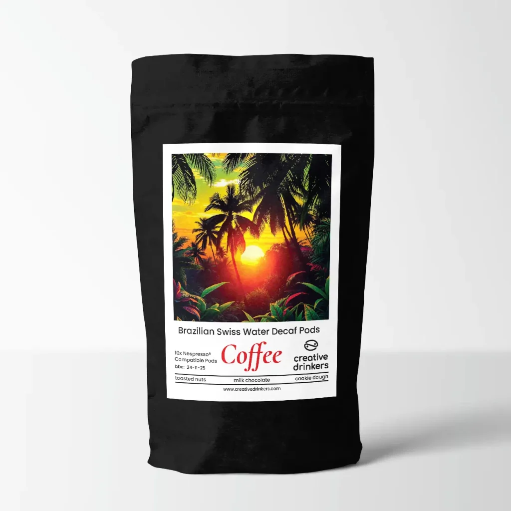 Brazilian Swiss Water Decaf Coffee Pods